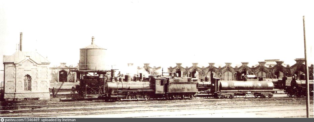 Паровозное депо станции Дербент, 1900 год