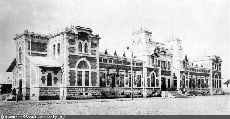 Вокзал станции Дербент, 1902 год